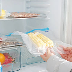 Reusable Vacuum Food Storage Zipper Bags Set Electric Handheld Vacuum Sealer